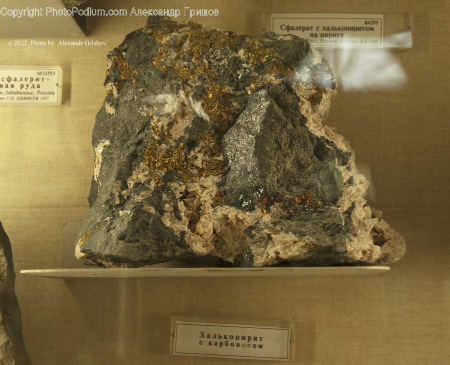 Mineral, Rock, Crystal, Painting, Art