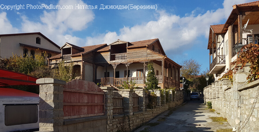 Walkway, Path, Neighborhood, Flagstone, Road