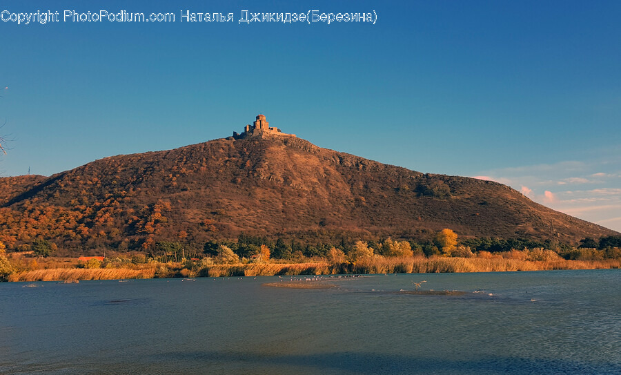 Nature, Outdoors, Promontory, Water, Hill