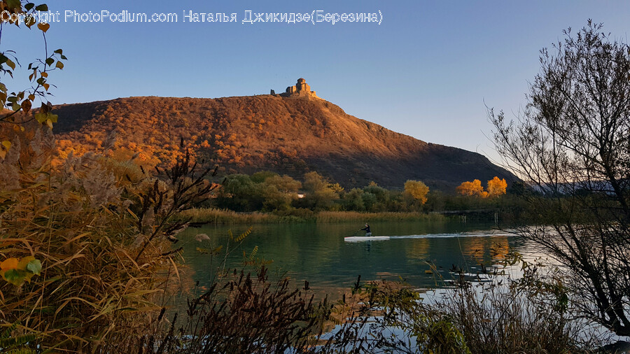 Nature, Outdoors, Promontory, Water, Lake