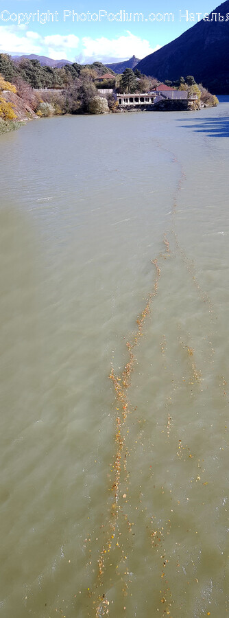 Water, Outdoors, Nature, Promontory, Lake