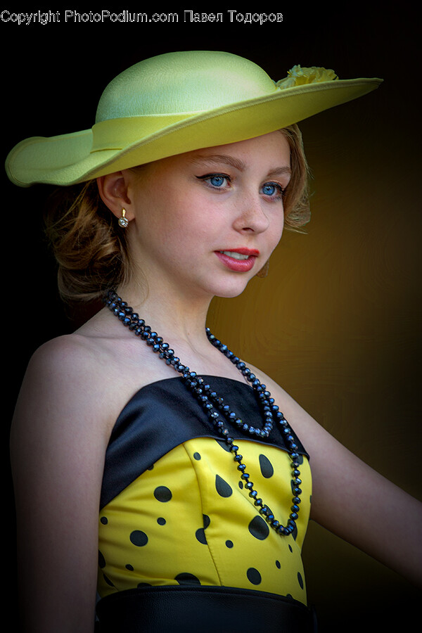 Hat, Clothing, Sun Hat, Woman, Adult