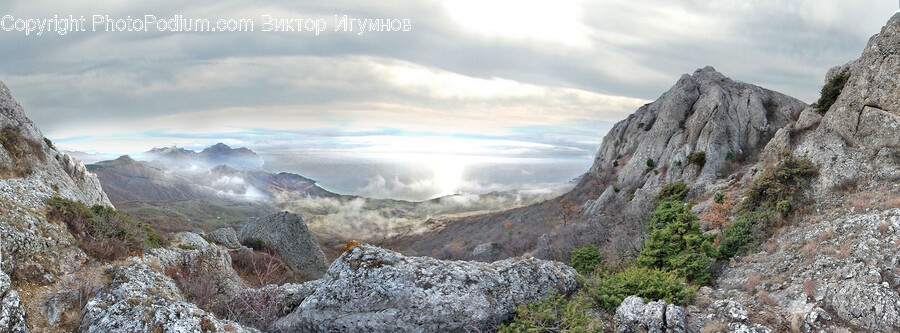 Scenery, Nature, Outdoors, Mountain Range, Mountain