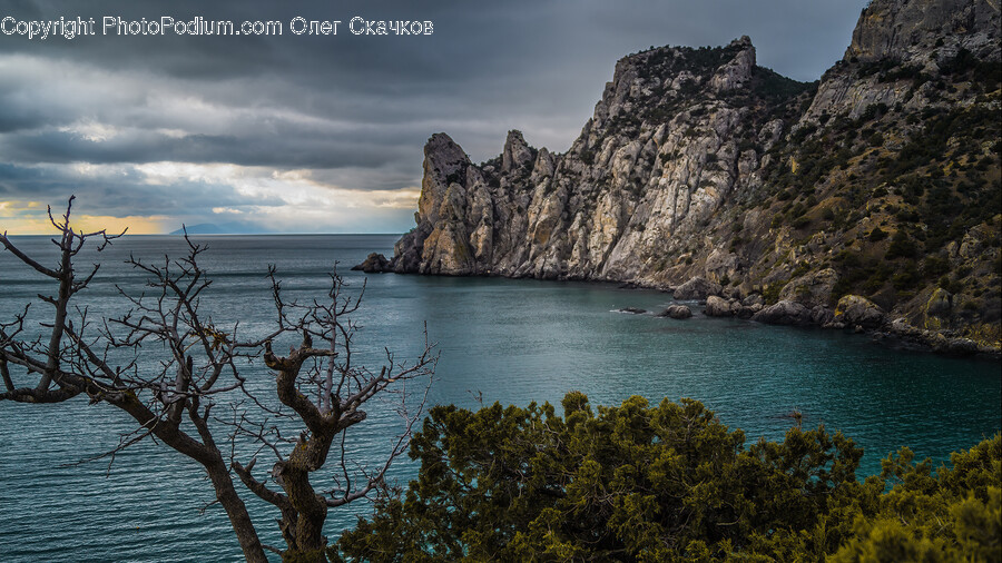 Promontory, Nature, Outdoors, Water, Cliff