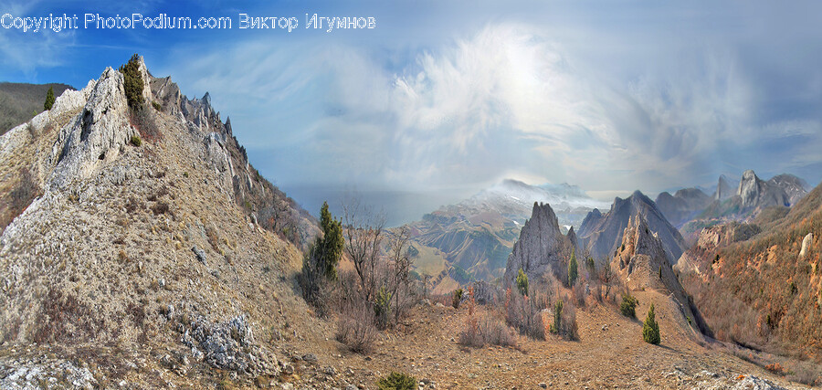 Scenery, Nature, Outdoors, Landscape, Mountain Range