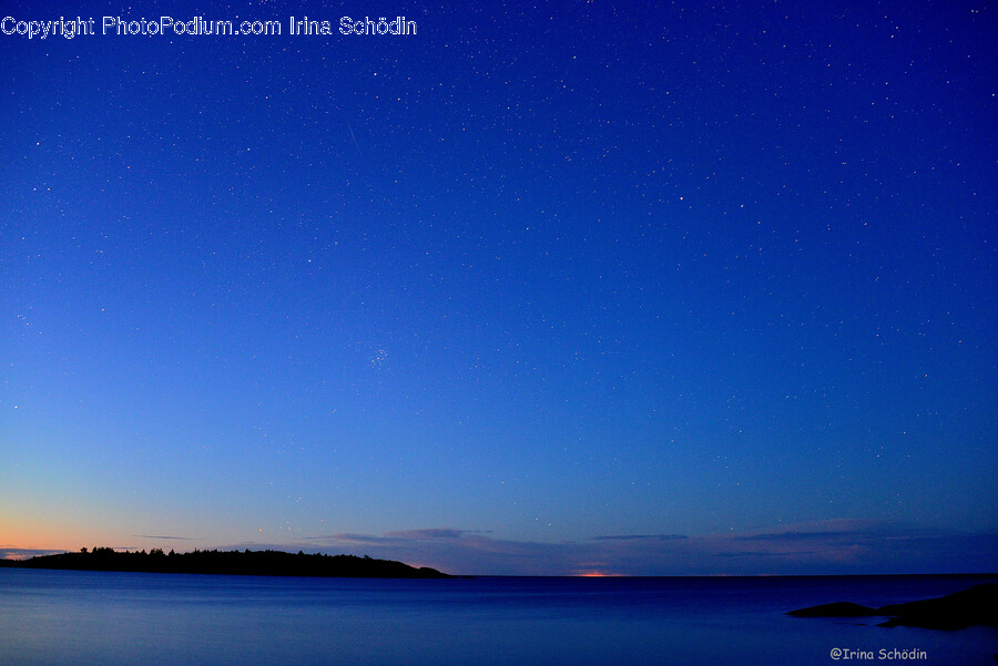Night, Nature, Outdoors, Starry Sky, Sky