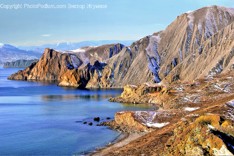 Promontory, Nature, Outdoors, Water, Scenery