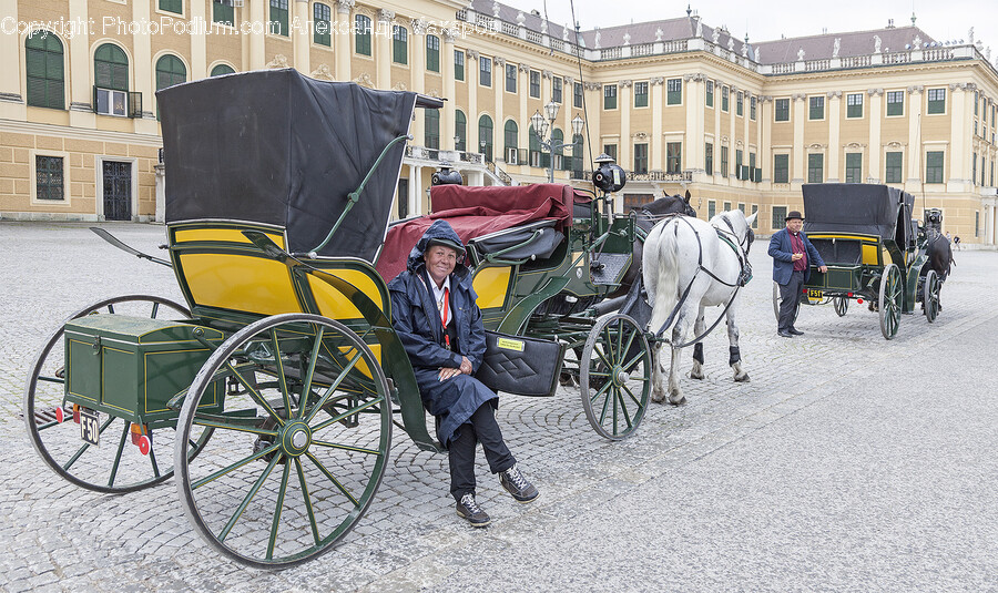 Carriage, Vehicle, Transportation, Wheel, Machine