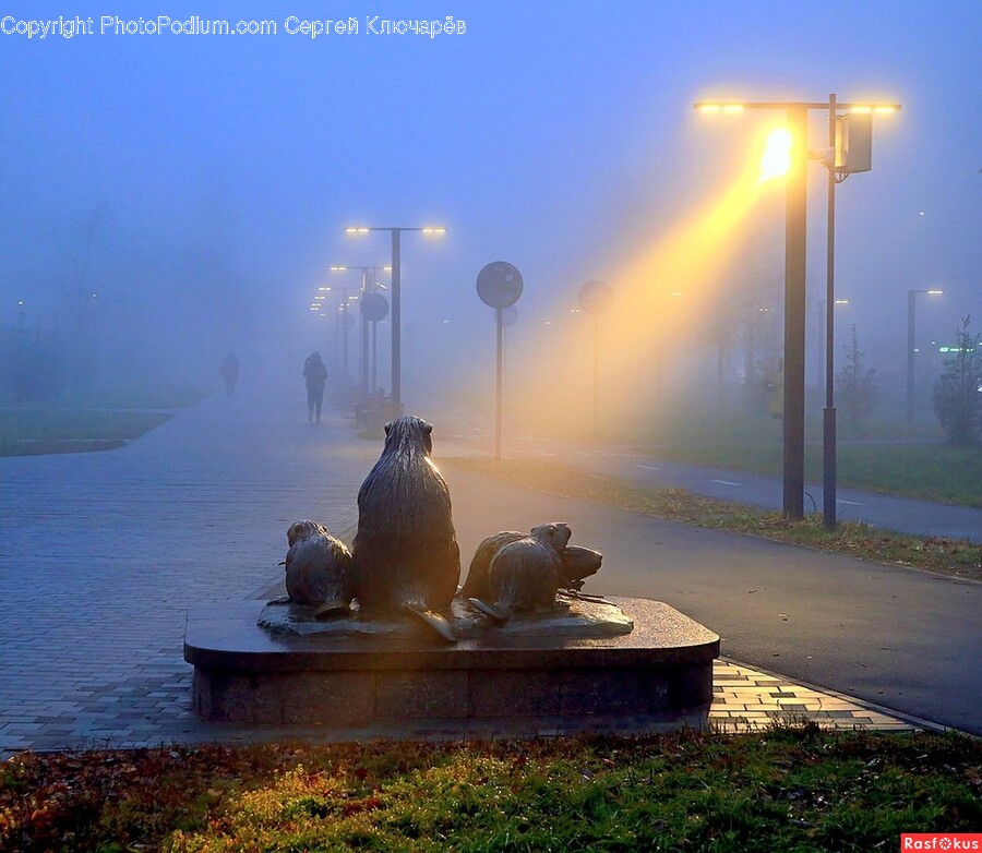 Lighting, Weather, Nature, Outdoors, City