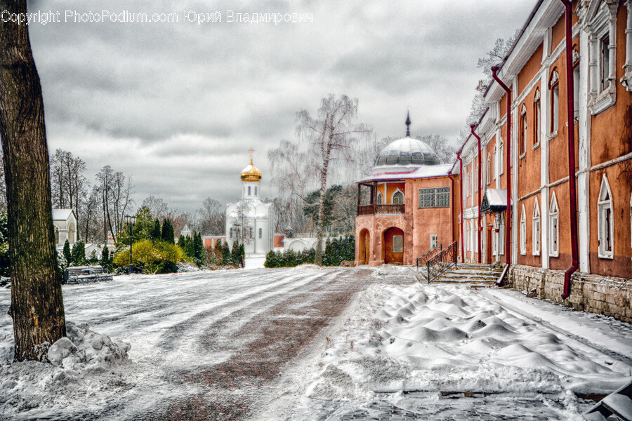 Weather, Nature, Outdoors, Ice, Neighborhood