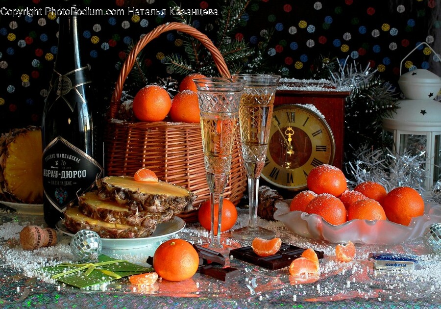 Fun, Plate, Orange, Citrus Fruit, Fruit