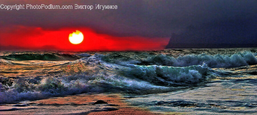Nature, Outdoors, Sea, Water, Sea Waves