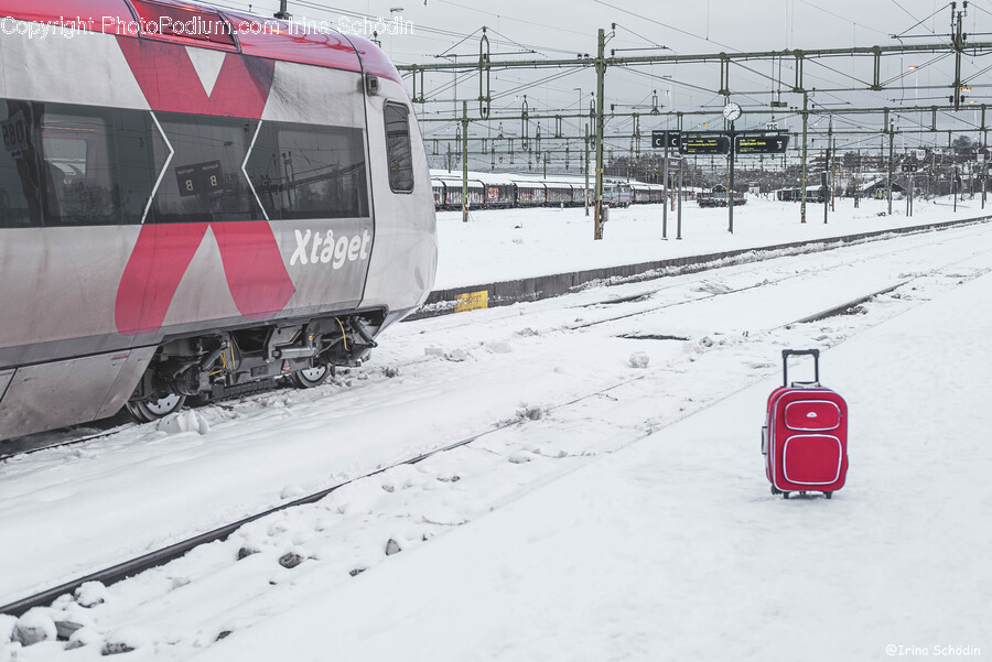 Train, Railway, Vehicle, Transportation, Traffic Light
