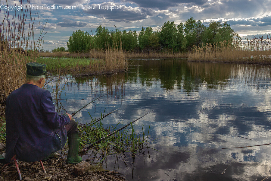 Land, Outdoors, Nature, Water, Fishing