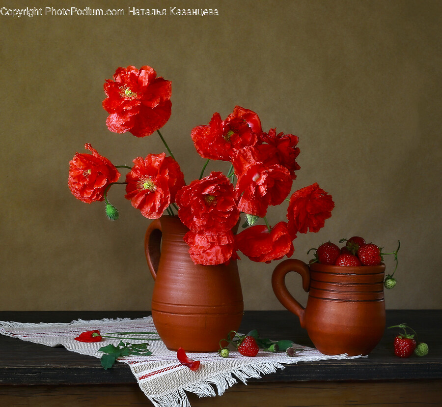 Flower Arrangement, Flower, Plant, Geranium, Pot