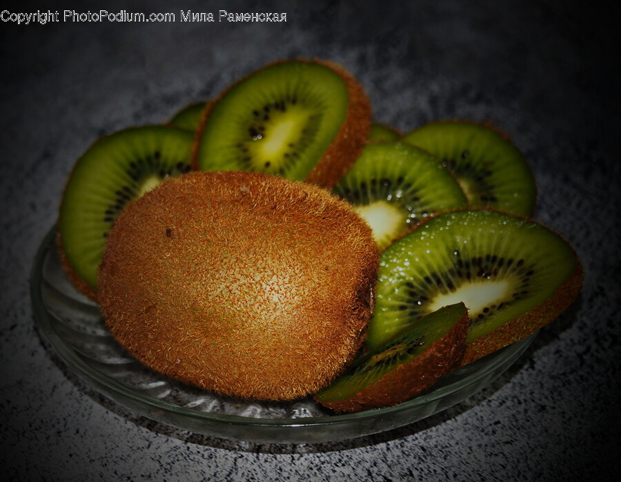 Fruit, Produce, Food, Plant, Kiwi