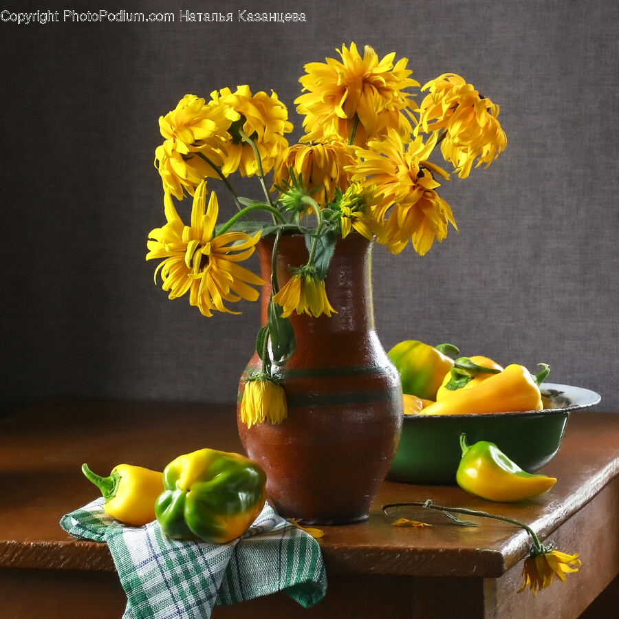 Flower Arrangement, Flower, Plant, Flower Bouquet, Bell Pepper