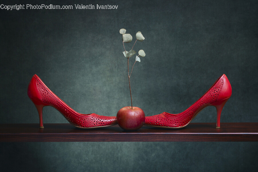 Shoe, Footwear, Clothing, High Heel, Apple
