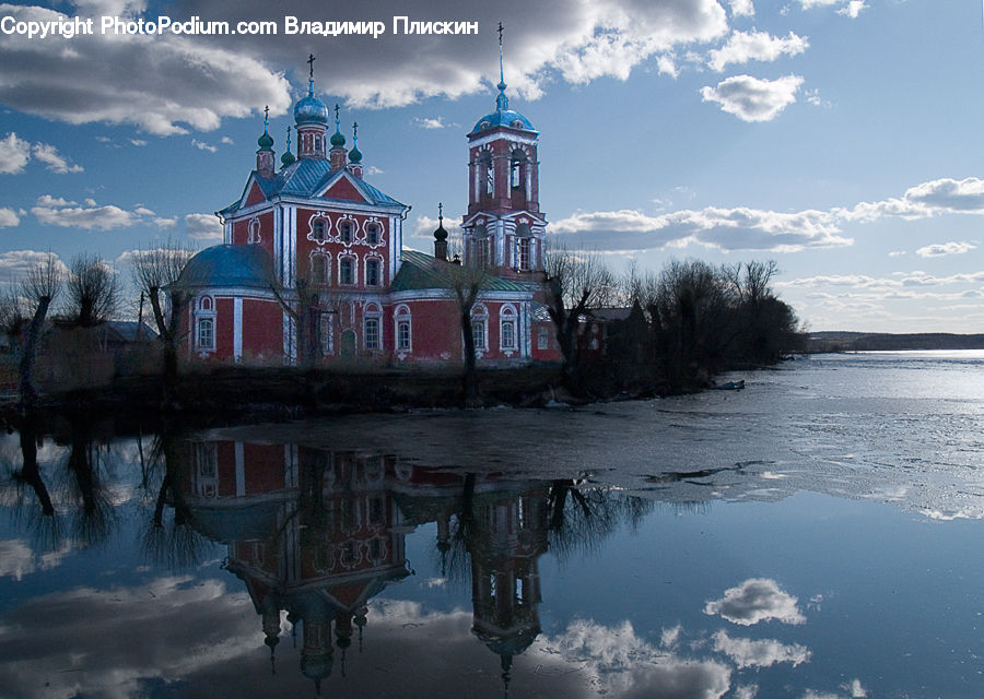 Architecture, Bell Tower, Clock Tower, Tower, Cabin, Hut, Rural