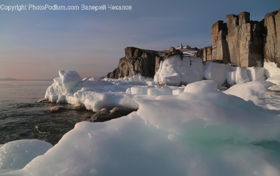 Ice, Nature, Outdoors, Glacier, Mountain