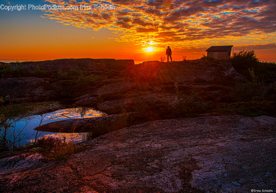 Sky, Outdoors, Nature, Sunset, Sunlight