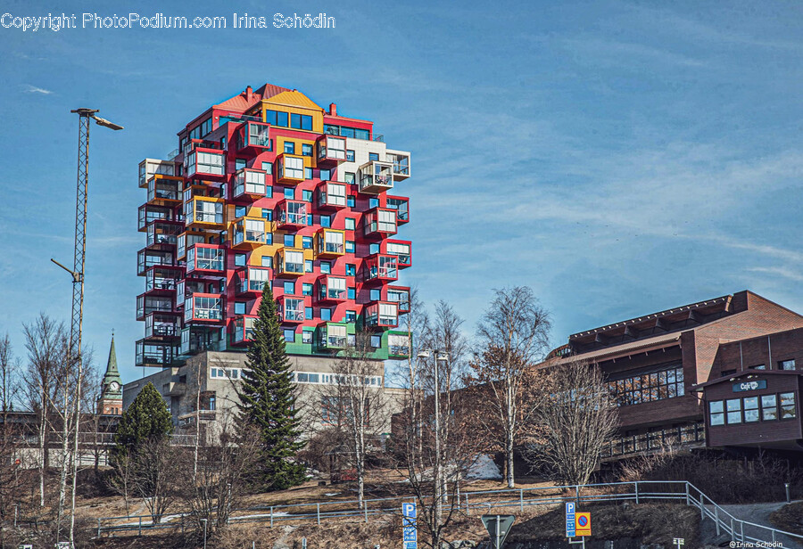 City, Apartment Building, Urban, High Rise, Building