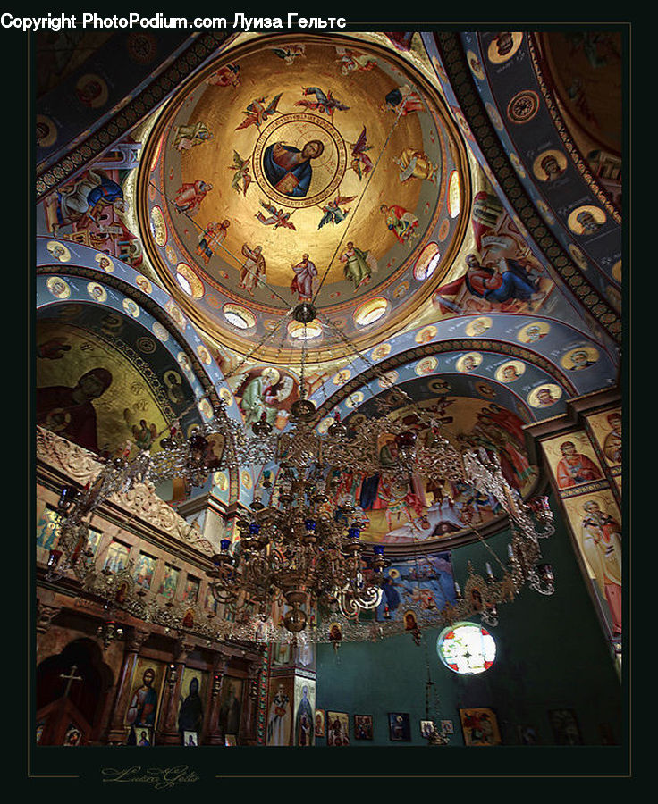 Collage, Poster, Art, Architecture, Church, Worship, Dome