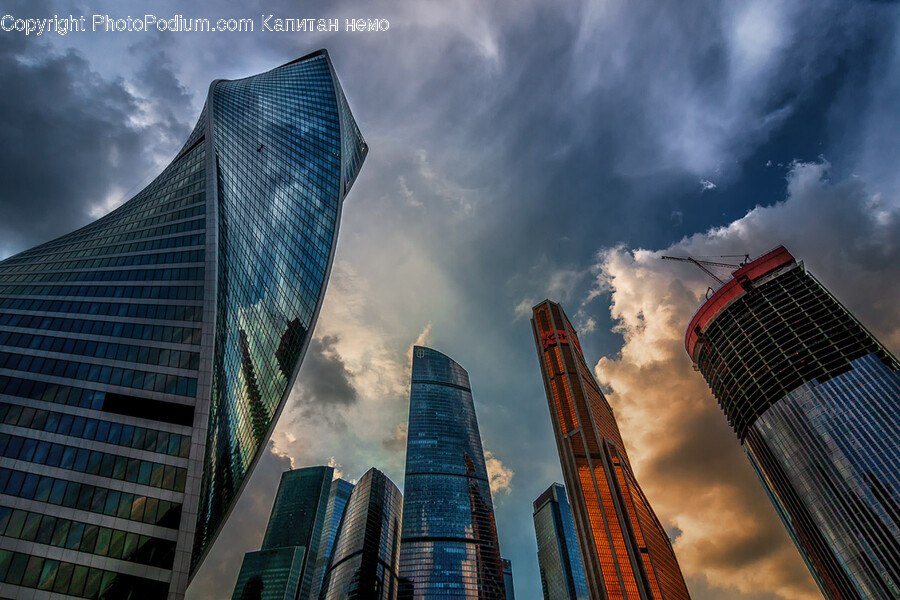 City, Urban, Architecture, Building, High Rise