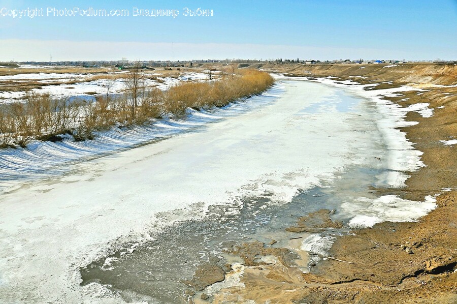 Nature, Outdoors, Scenery, Soil, Ice