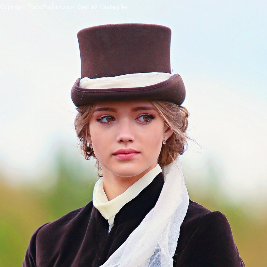 Clothing, Hat, Lady, Person, Sun Hat