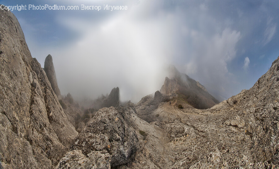 Nature, Outdoors, Mountain, Mountain Range, Peak