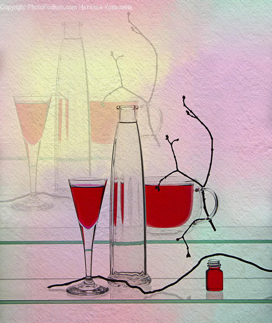 Glass, Goblet, Alcohol, Beverage, Liquor