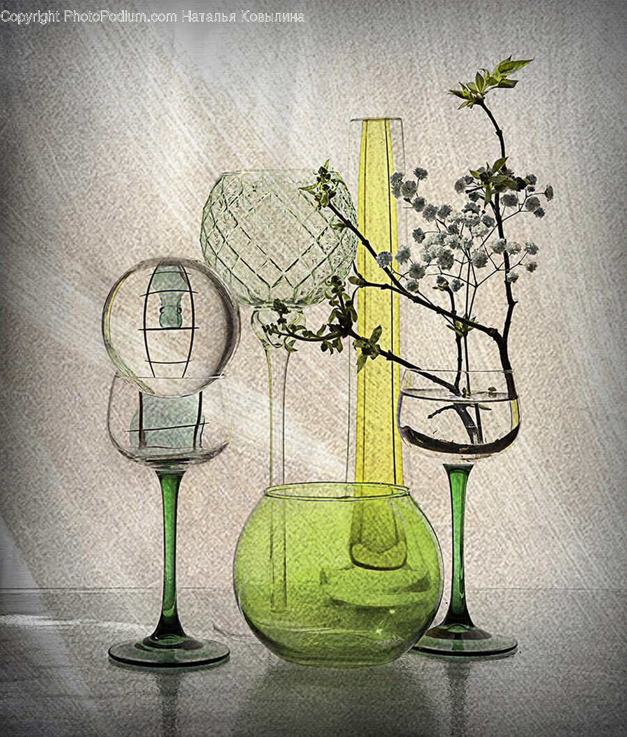 Glass, Goblet, Alcohol, Beverage, Liquor