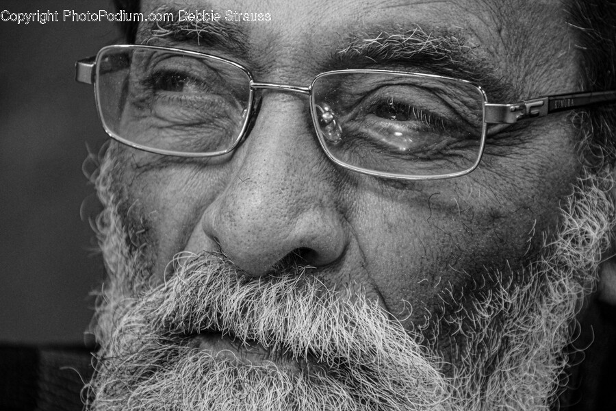 Beard, Face, Head, Person, Accessories