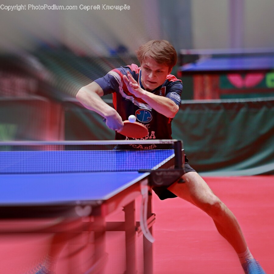 Ping Pong, Ping Pong Paddle, Racket, Sport, Person