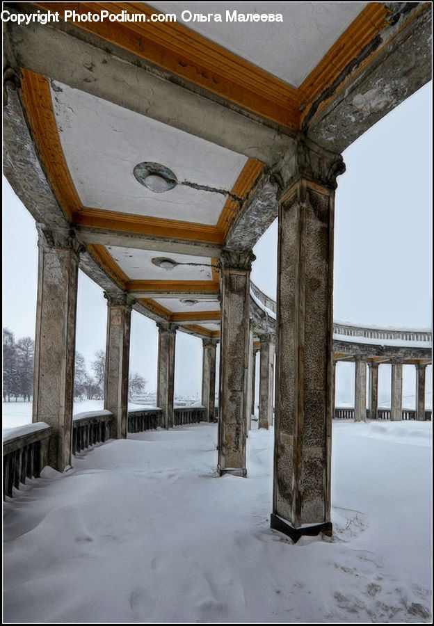 Patio, Pergola, Porch, Deck, Housing, Column, Pillar