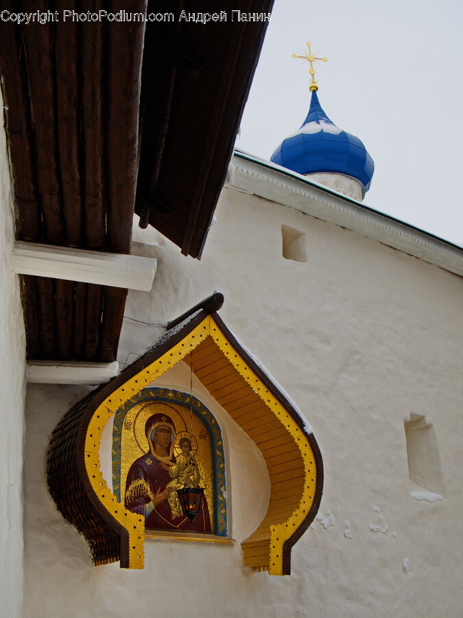 Cross, Symbol, Architecture, Building, Dome