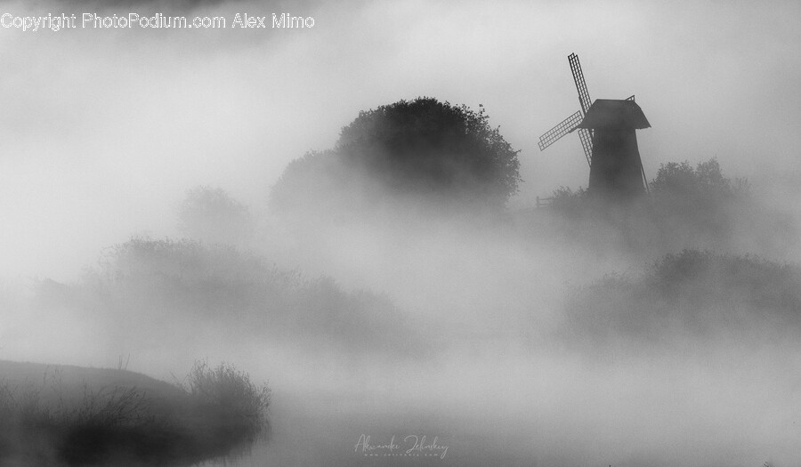 Nature, Outdoors, Weather, Fog, Mist
