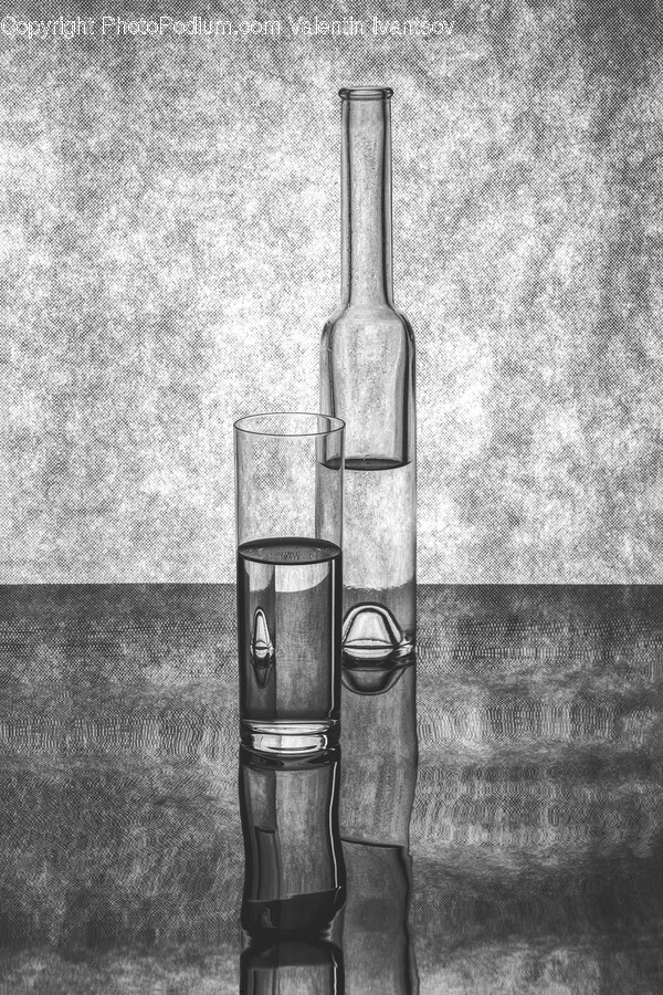 Glass, Bottle, Alcohol, Beverage, Liquor