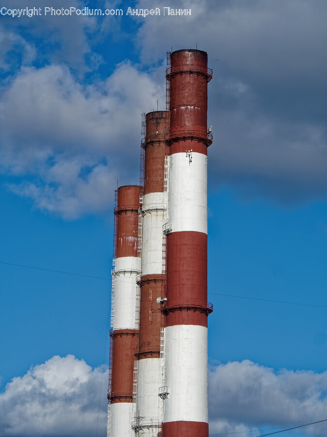 Architecture, Building, Factory, Beacon, Lighthouse