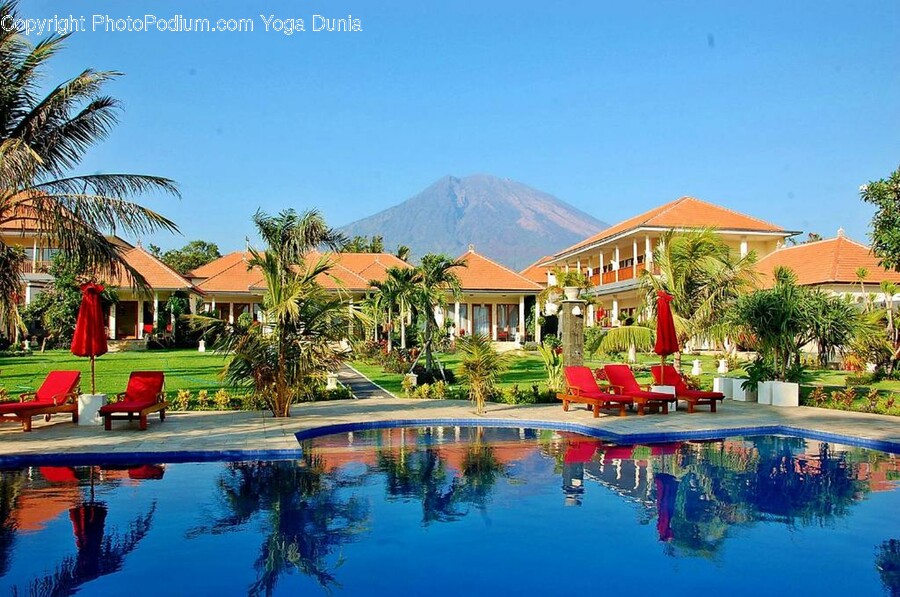 Architecture, Building, Hotel, Resort, House