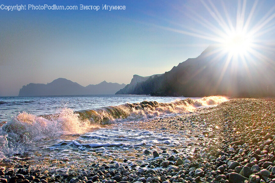 Sunlight, Nature, Outdoors, Sea, Water