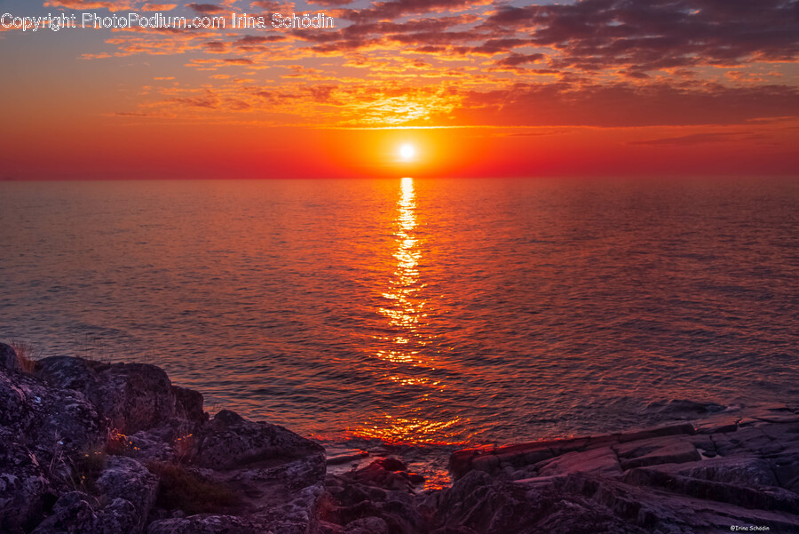 Nature, Outdoors, Sky, Sunset, Sunlight
