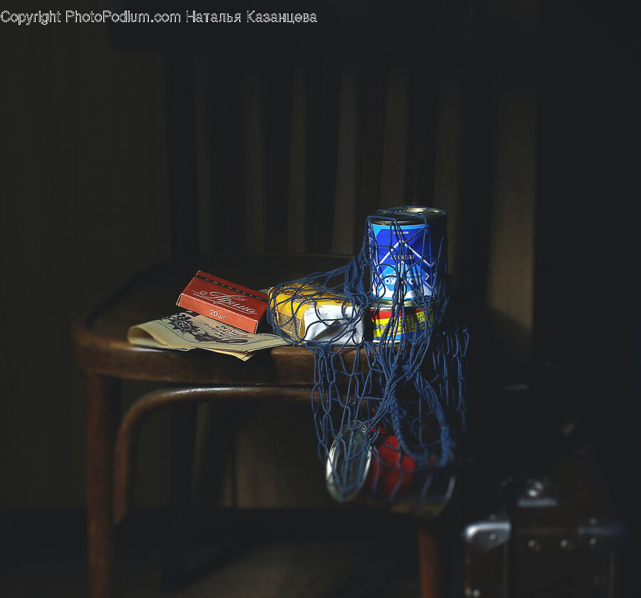 Tin, Can, Credit Card, Text, Alcohol