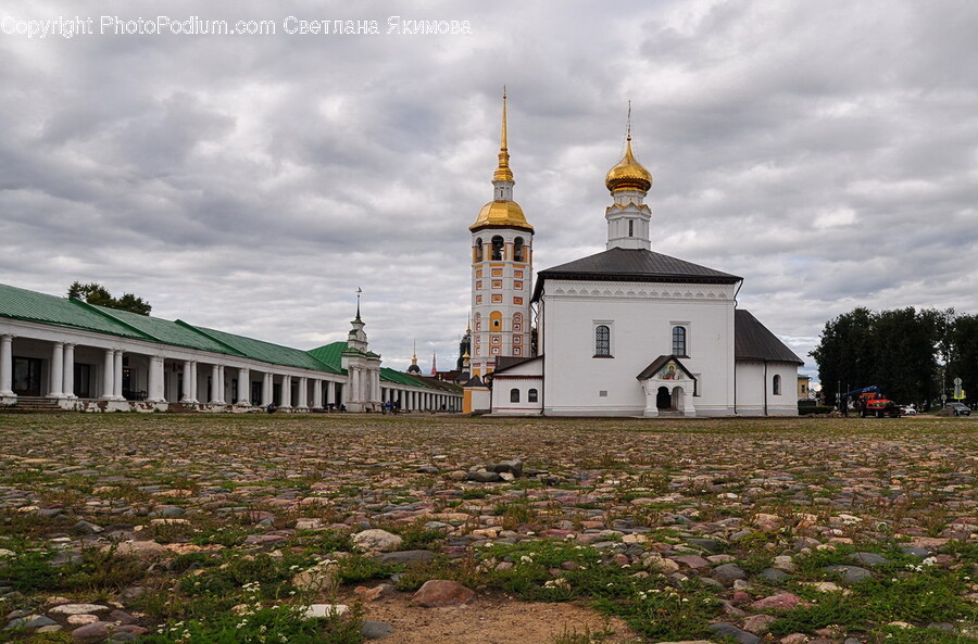Architecture, Building, Spire, Tower, Monastery