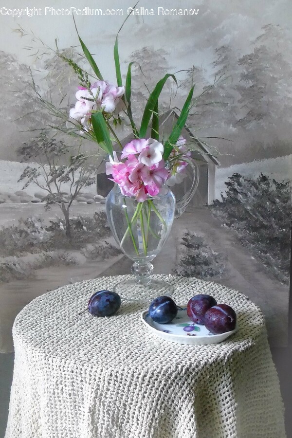 Tablecloth, Furniture, Table, Tabletop, Flower