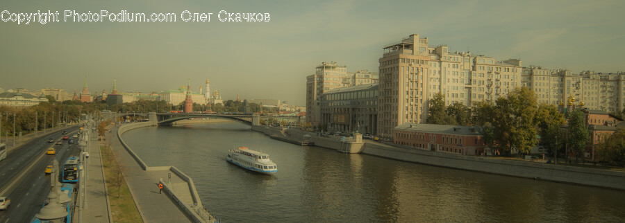 Canal, Outdoors, Water, City, Metropolis