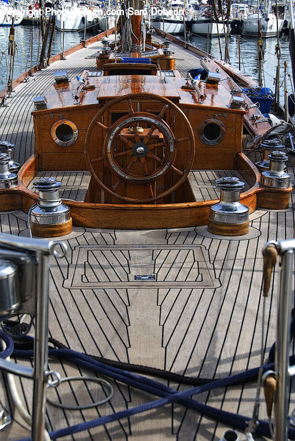 Boat, Watercraft, Bicycle, Bike, Vehicle, Dock, Landing