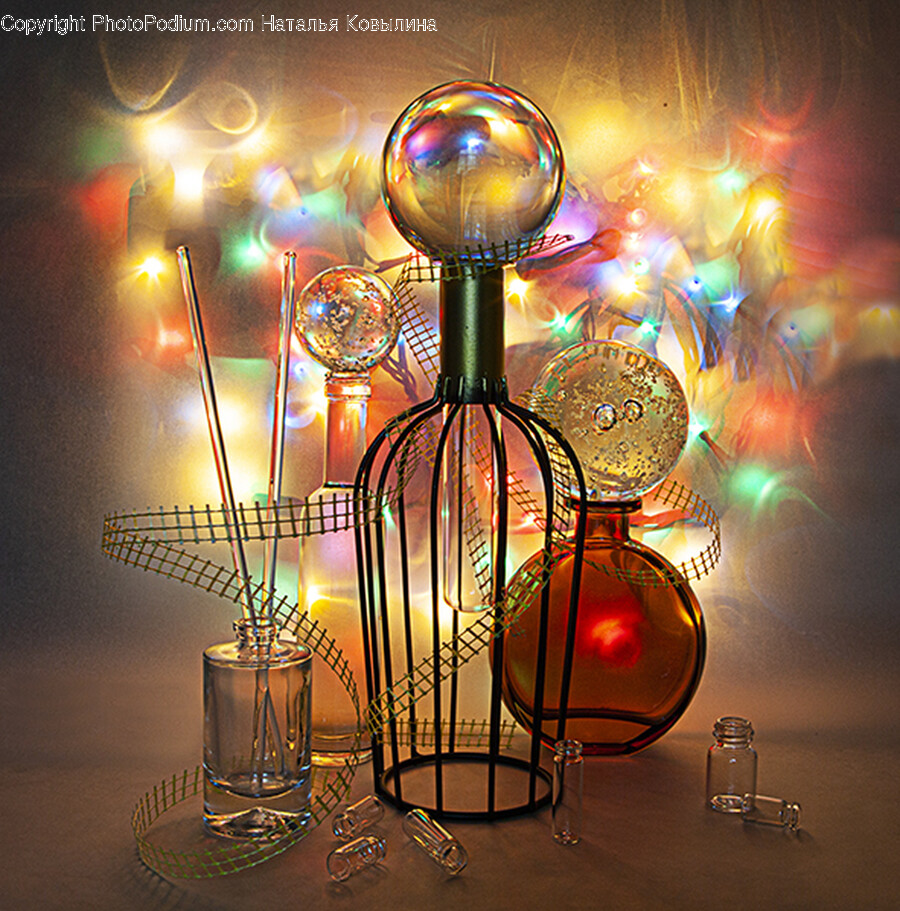 Lighting, Glass, Sphere, Bottle, Accessories
