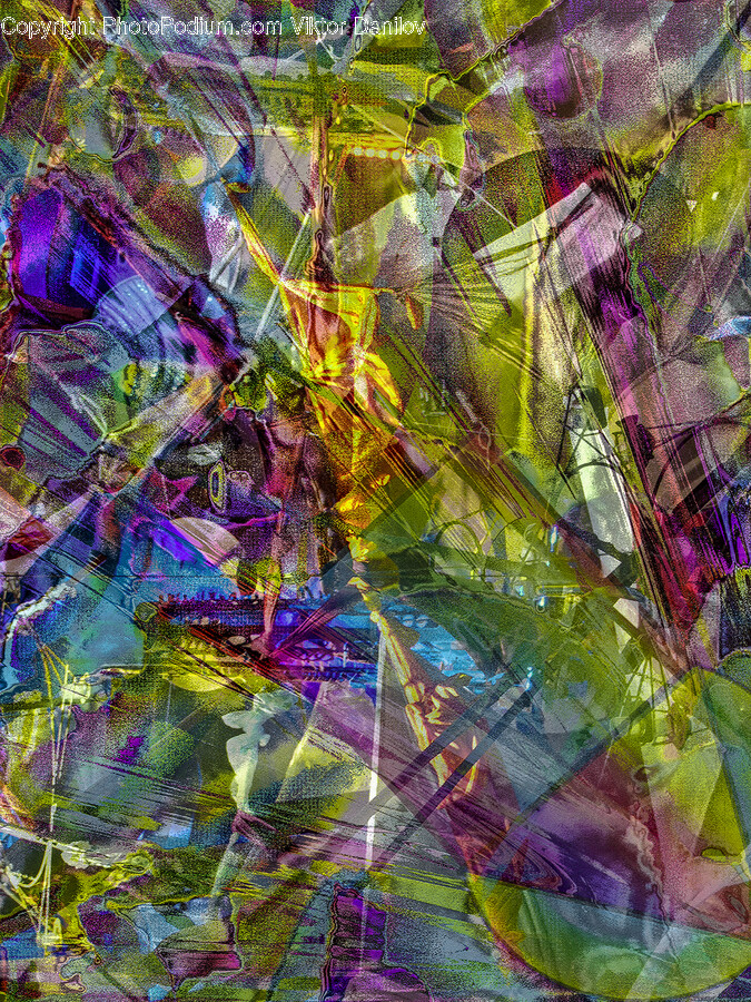 Purple, Pattern, Art, Modern Art, Collage